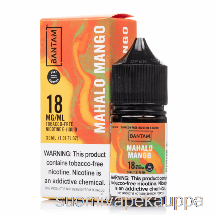 Vape Kauppa Mahalo Mango Suolat - Bantam Vape - 30ml 48mg